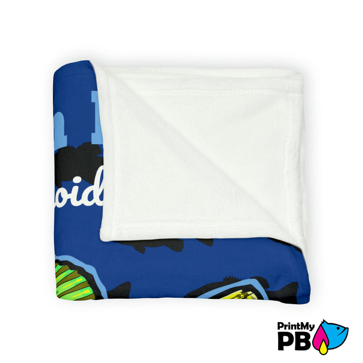 Personalized Largemouth Bass Blanket