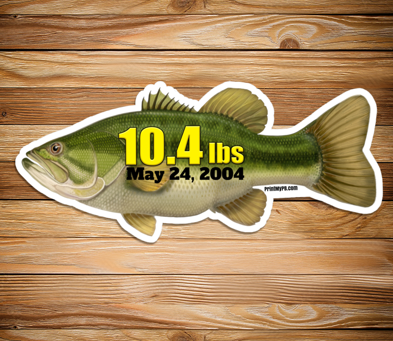 Largemouth Bass Sticker