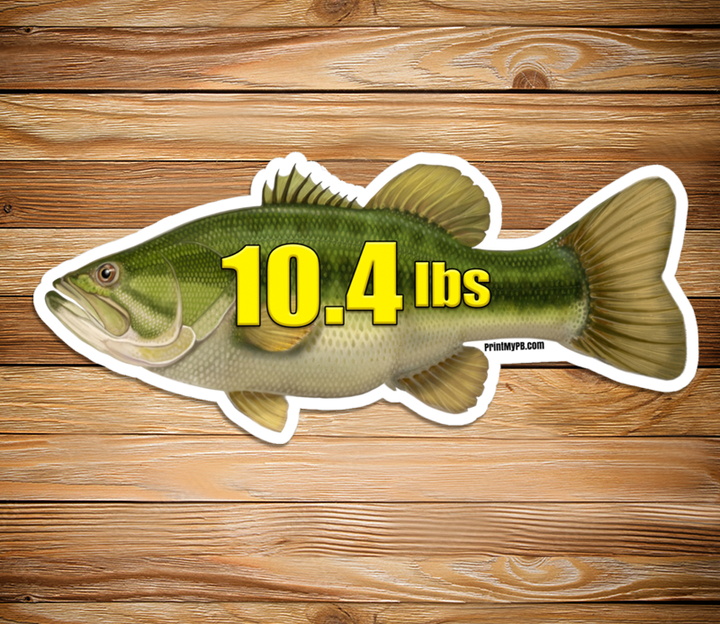 Largemouth Bass Sticker